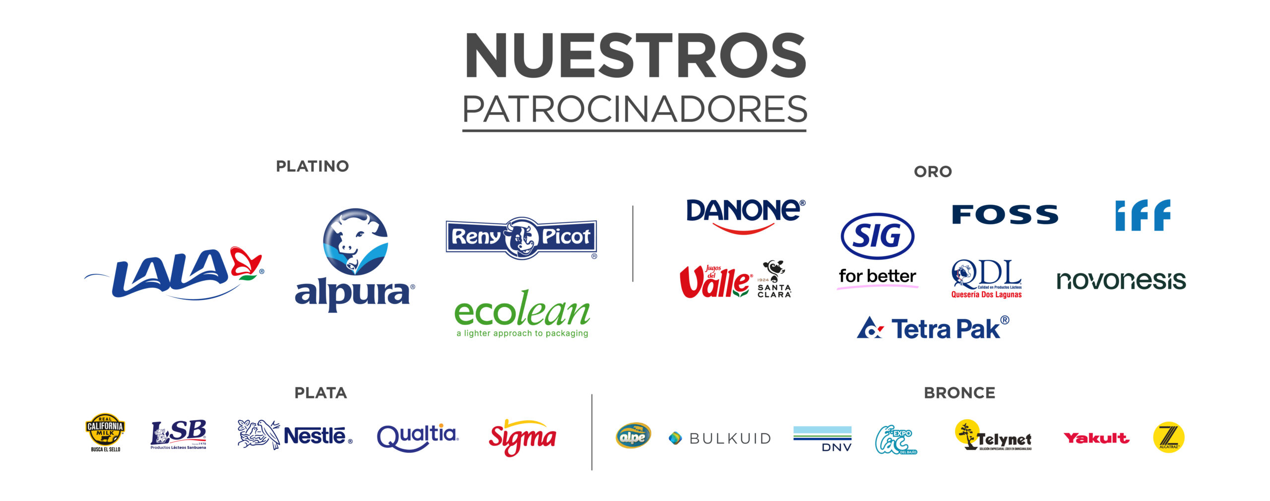 Patrocinadores CANILEC 2025 Patrocinadores CANILEC 2025