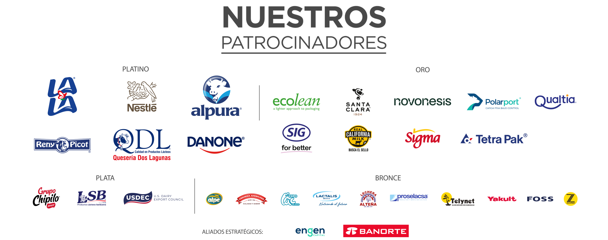 Patrocinadores CANILEC 2025